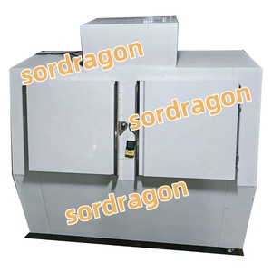Soardragon ngoài trời thương mại Cube Ice lưu trữ tủ đông đóng gói Ice merchandiser với cửa nghiêng - Product Image 1