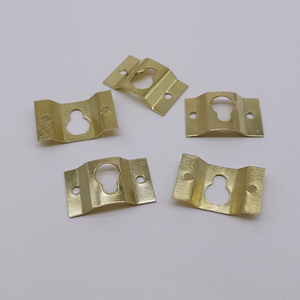 Concealed Hanging Hook Gold Plated Iron Small Square 3-5kg Load Capacity For Picture Frame Cross Stitch Artwork - Product Image 3