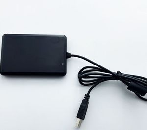 Lector de Tarjetas de Control de Acceso de Doble Frecuencia, Lector de Tarjetas de Proximidad Inteligente Sin Contacto de Escritorio de 125Khz+13.26Mhz, Lector RFID USB - Product Image 1