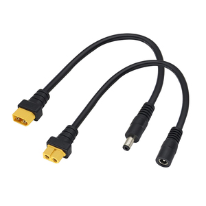 كابل طاقة من ذكر إلى أنثى إلى مقبس تيار مستمر x ، x ، x من x ، لشاشة FPV - Product Image 1