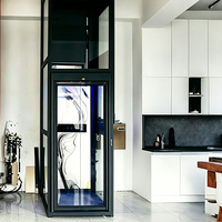 Lift Mini Senyap, Lift Cerdas untuk Rumah, Lift untuk Apartemen, Vila, Transportasi Penumpang
