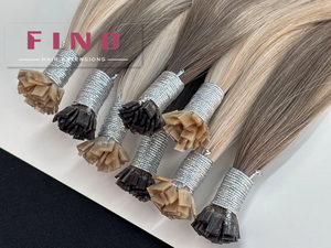Offerta Estiva 2026: Extension per <span class=keywords><strong>Capelli</strong></span> Umani Remy con Punta a K, Punte Piatte in Cheratina, Vendita all'Ingrosso - Product Image 2