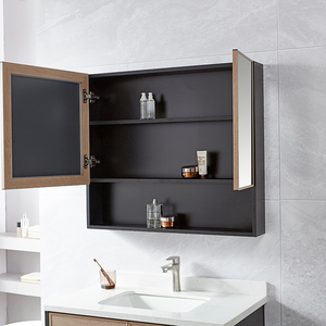 KAVED-mueble de tocador de aluminio, mueble montado en la pared, tipo espejo, lavabo de <span class=keywords><strong>baño</strong></span> - Product Image 4