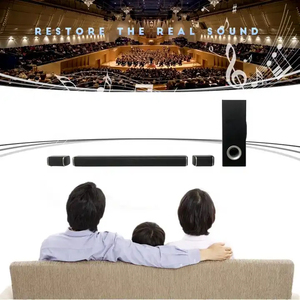Samtronic 5.1ch Audio Wireless <strong>Blue</strong> <strong>Tooth</strong> Surround Sound Bar With Subwoofer Home Theatre System TV Soundbar Speaker OEM/ODM - Product Image 4
