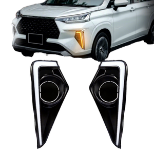 ไฟเลี้ยว LED DRL Sequential แบบเรียงลำดับ สำหรับ <span class=keywords><strong>Veloz</strong></span> 2021-2023 ชุดไฟขับขี่โครเมียม 12V อุปกรณ์ตกแต่งรถยนต์ ชุดอัพเกรด ขายดี - Product Image 1