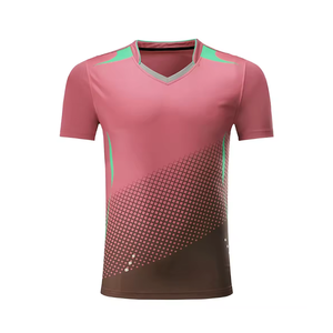 Vente en gros Oem respirant séchage rapide vierge uniforme de tennis entraînement course sublimé 100% polyester tissu maillot de tennis - Product Image 5