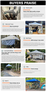 เต็นท์พับได้ขนาด 3x3 เมตร แบบพกพา แข็งแรงทนทาน - Product Image 5