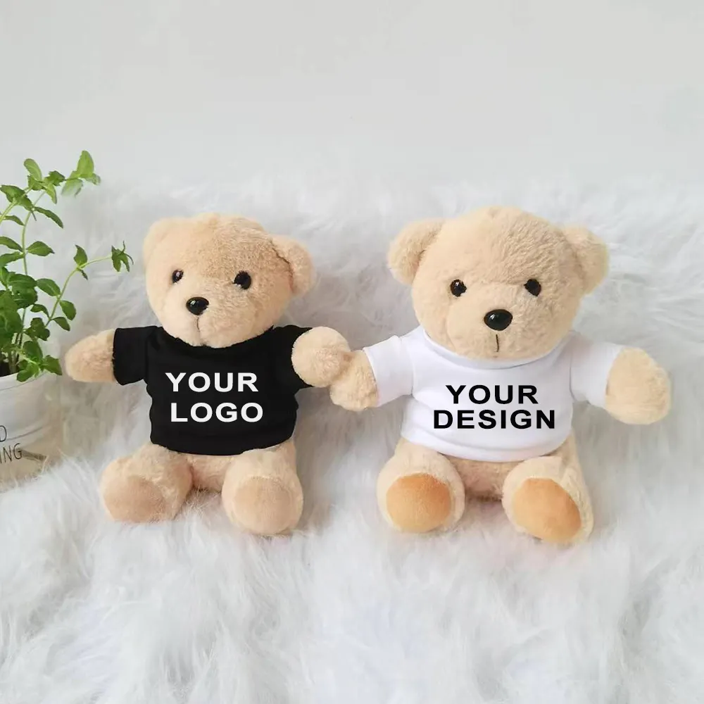 Jiangsu Aurora adorable plushies Plush Toys Cheap Stuffed Animals personalized custom Logo teddy bears with shirts