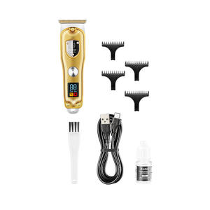 Cortadora de Pelo Eléctrica Kemei KM078, Cuerpo Metálico, Pantalla Digital, Uso Profesional en Salón, Motor con Escobillas, 7000-9000 rpm - Product Image 2