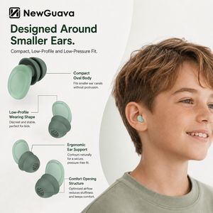 Hearing Protection Earplugs Sports Event <strong>Ear</strong> <strong>Plugs</strong> for Kids Gentle Sound Reduction Earplugs Soft Fit Stadium Festival Concert - Product Image 2