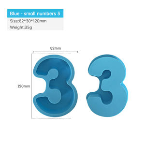 Al por mayor venta al por mayor nuevo gran 0-9 Digital número <span class=keywords><strong>de</strong></span> formas <span class=keywords><strong>de</strong></span> resina del Pop cumpleaños <span class=keywords><strong>moldes</strong></span> <span class=keywords><strong>de</strong></span> pastel <span class=keywords><strong>de</strong></span> silicona <span class=keywords><strong>para</strong></span> hornear Pan herramientas - Product Image 4