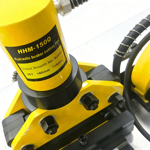 RRDMX-200D多機能油圧式携帯電動真鍮板銅バスバー曲げ切断パンチング加工機 - Product Image 4