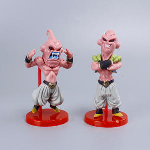 Figurine de dessin animé DBZ Goku, 6 pièces/ensemble, figurine en PVC, modèle mignon Super Saiyan Egg Capsule, <span class=keywords><strong>Dragon</strong></span> Balls - Product Image 3