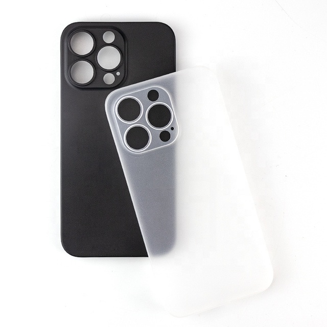 Hot Sale Matte Back Cover Cases for iPhone for 13 for 14 for 15 PP Frosted Mobile Cell Phone Thin Cases for 13 Pro Max Covers
