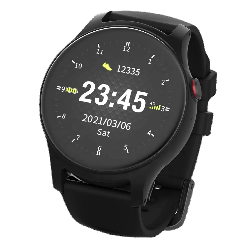SOS cuidado de la salud reloj Anti Secuestro 4G Smartwatch GPS SOS botón de pánico reloj para personas mayores