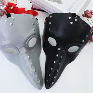 Masque de bec de médecin de la <span class=keywords><strong>peste</strong></span> en plastique, accessoire de cosplay, cadeau, vente exclusive transfrontalière - Product Image 3
