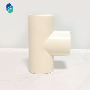 Белый пластик CPVC тройник муфта локоть CPVC тройник фитинги высокотемпературные устойчивые фитинги для холодной и горячей воды - Product Image 3