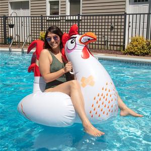 Flotador Inflable <span class=keywords><strong>de</strong></span> Gallo, Ballena y Tortuga - Juguete Acuático para Adultos, Colchón Inflable, Equipo <span class=keywords><strong>de</strong></span> Entretenimiento, Venta al por Mayor - Product Image 1