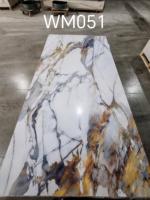 Panneau mural en PVC imitation marbre, revêtement UV, 4x8 pieds, prix de gros