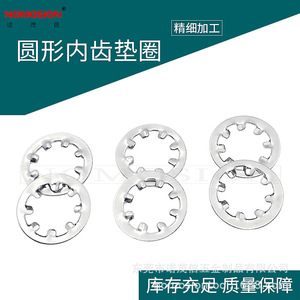 Rondelle de blocage NOMOSION à dents intérieures, zinguée, impériale 1/4 pouce, norme DIN471, anneau de retenue - Product Image 5