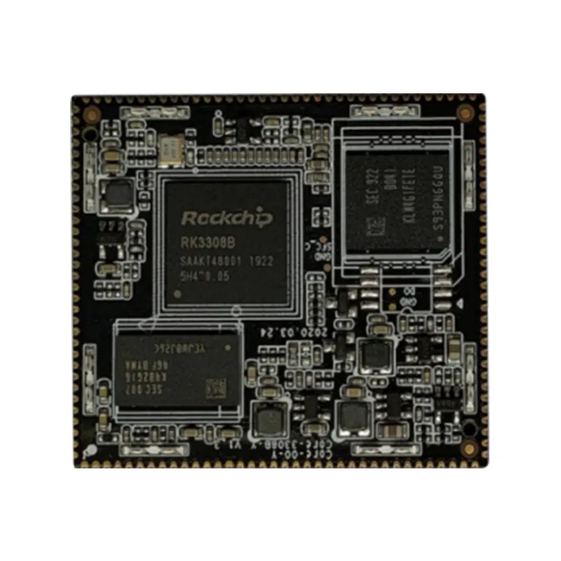 Чип Dusun RK3308 для макетной платы SOM SOC Buildroot Linux MiniGUI/система QT ROS на модуле