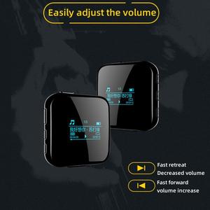 Mới Nhất Đầy Đủ Nút Mini Bt MP3 <span class=keywords><strong>MP4</strong></span> Máy Nghe Nhạc 16GB 32GB Thể Thao Âm Nhạc Máy Nghe Nhạc AI Thông Minh HD Tiếng Ồn Ghi Âm Ghi Âm Bút Với Trở Lại Clip - Product Image 4