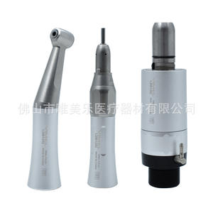 Electric Dental Low-Speed Handpiece with Straight Motor Curved Head FX Slow <b>Polishing</b> Grinding Tool Oral Slow <b>Drill</b> Made Metal - Product Image 2