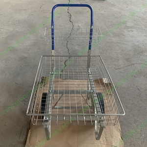 Troli Pengangkut Tanaman Bunga Galvanis untuk Kebun dan Pembibitan - Product Image 5