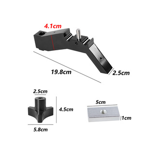 Jack Mounting <b>Bracket</b> For Toyota Tacoma 2005+ Aluminum Alloy <b>Black</b> JA-1003-BK Cargo Carrier Part - Product Image 1