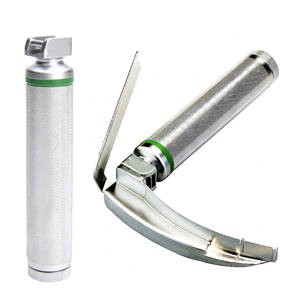 ชุดเครื่องมือตรวจหู คอ จมูก แบบไฟเบอร์ออปติกชนิดโค้งงอได้ ยี่ห้อ McCoy รุ่น Laryngoscope Set สำหรับการวินิจฉัยทางหู คอ จมูก ชุดอุปกรณ์ใส่ท่อช่วยหายใจ-debonairii D-235725 ได้รับการรับรองมาตรฐาน CE - Product Image 1