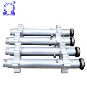 ओमेगा गैतरस एल्यूमीनियम इकट्ठा ट्रस 4*8 फीट वर्ग मॉड्यूलर चरण 900 किलोग्राम भार क्षमता मोबाइल पोर्टेबल आउटडोर घटना चरण चरण - Product Image 3