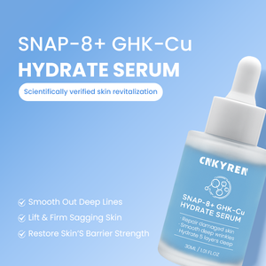 Snap-8 Peptit Yüz Esansı Mavi Bakır GHK-Cu Cilt Aydınlatıcı Sıkılaştırıcı Kırışıklık Azaltıcı Gözenek Küçültücü Serum - Product Image 3