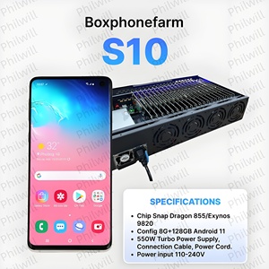 S20 S8 Hộp điện thoại trang trại 20 pcs điện thoại di động bo mạch chủ điện thoại Bo mạch chủ Giàn Khoan granja de chương trình nhóm thiết bị điều khiển hộp phần mềm - Product Image 6