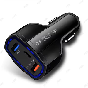 Nuove luci LED portatili luce Led Auto <span class=keywords><strong>4</strong></span> in 1 Dual tipo <span class=keywords><strong>C</strong></span> <span class=keywords><strong>4</strong></span> porte ricarica rapida caricabatterie Usb Auto - Product Image 3