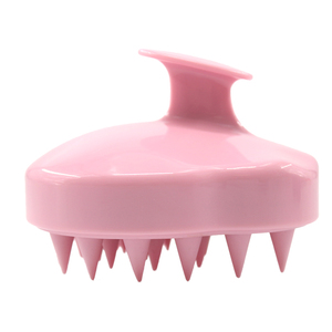 แปรงนวดหนังศีรษะซิลิโคนแบบกำหนดเองสำหรับผมแห้งและผมเปียก - Product Image 1