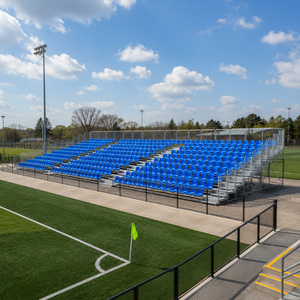 Sillas Fijas para Estadios al por Mayor con Portavasos y Reposabrazos, Asientos Acolchados Personalizados para Recintos Deportivos Interiores - Product Image 3
