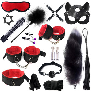 Sm Anal Vibrator Accessories Bdsm Restraints Kits Slave Game Gear <strong>Bondage</strong> <strong>Set</strong> With Sex Toys for Couple - Product Image 5
