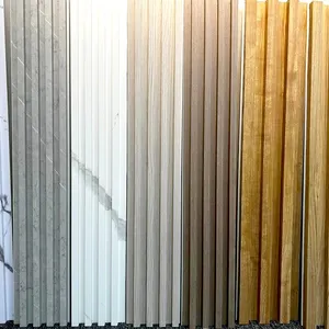 热卖防水隔音环保室内木塑墙板商业装饰