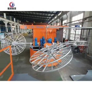 Carrousel Rotomolding Molding Equipment 500 Liter Water Tank There Arms Rotational Moulding Machine
