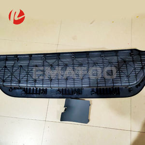 Estribos Laterales para <span class=keywords><strong>Puerta</strong></span> Central <span class=keywords><strong>sin</strong></span> Luz para Hiace 2005 en Adelante, Volante a la Derecha e Izquierda, ABS Negro y Gris - Product Image 2