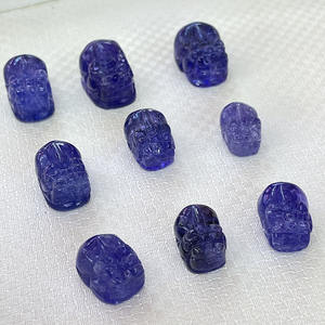 Оптовая продажа, кабины из натурального танзанита Pi Xiu в форме драгоценных камней и режущих рук, Гравировка «Diy» - Product Image 5