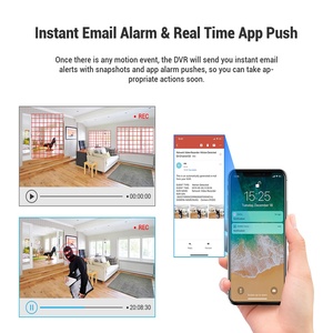 <span class=keywords><strong>ANNKE</strong></span> 32CH 4MP pour Surveillance Professionnelle H.265 + Sécurité <span class=keywords><strong>DVR</strong></span> NVR Enregistreur Accès à Distance 5 en 1 HD <span class=keywords><strong>DVR</strong></span> Enregistreur Vidéo - Product Image 4