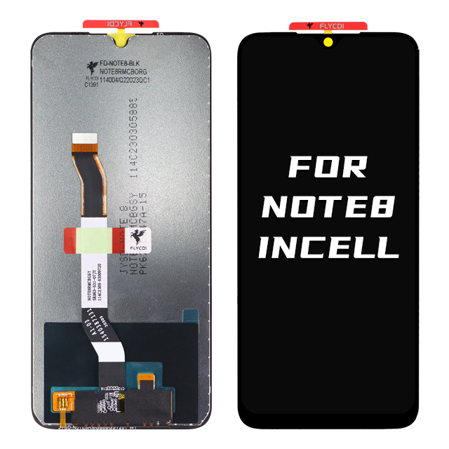 FLYCDI Cell Phone Screen for Xiaomi Redmi Note 8 Lcd Display Replacement for Xiaomi Mi 8 9 10 11 12 Display Lcd Screen