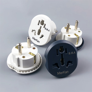 Prise murale MerKan 1 poste 240V 10A IP20 en verre trempé, style moderne blanc, avec 2 ports USB et 2 ports USB-C, commande tactile - Product Image 5