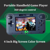 Console de jeux vidéo 1716 jeux rétro, prise en charge de la sauvegarde/ajout, portable, sortie AV, carte SD 2 Go, écran couleur 4 pouces