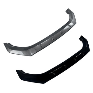 Audi Q7 2020-2023 Sline Front Bumper Splitter Carbon Fiber Texture Matte Finish Exterior Modification Part Number 1070 - Product Image 5