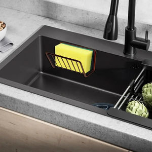 Évier <span class=keywords><strong>Éponge</strong></span> Rack Vidange Étagère De Rangement En Acier Inoxydable Cuisine Fil Boule Chiffon Organisateur Titulaire Cuisine Rack De Rangement - Product Image 3