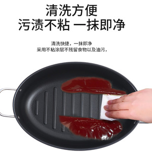 Large Non Stick <b>Steamer</b> For Fish Seafood 7L Dual Layer Induction Compatible Steam Pot - Product Image 4