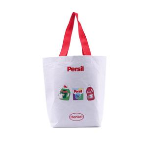 Wholesale Custom Printed Eco-Friendly RPET Tote Bags Recycled PET Shopping Bags