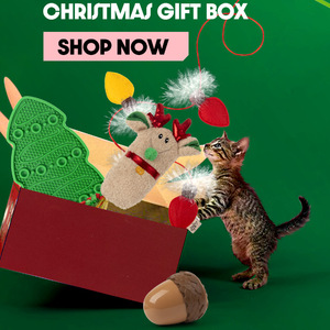 Juguetes navideños ecológicos para mascotas, cono de pino de silicona, juguetes para fugas de comida, juguetes para masticar perros, palos para gatos, juegos de cama para mascotas - Product Image 2